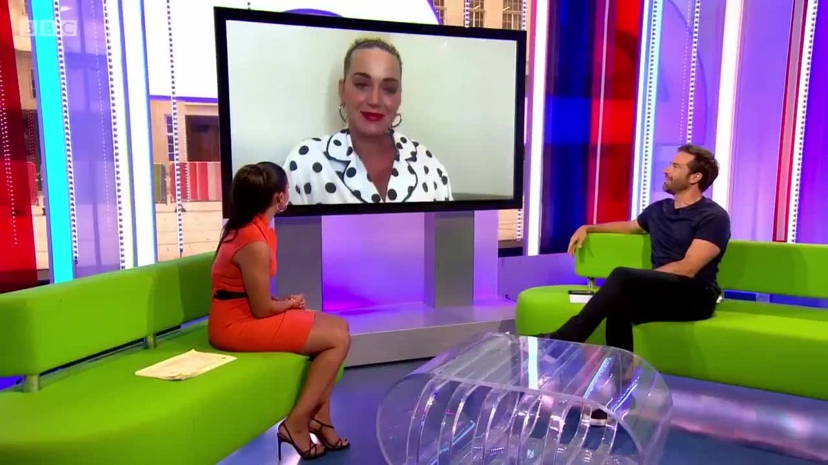 Katy Perry nearly gets NSFW on One Show (BBC)