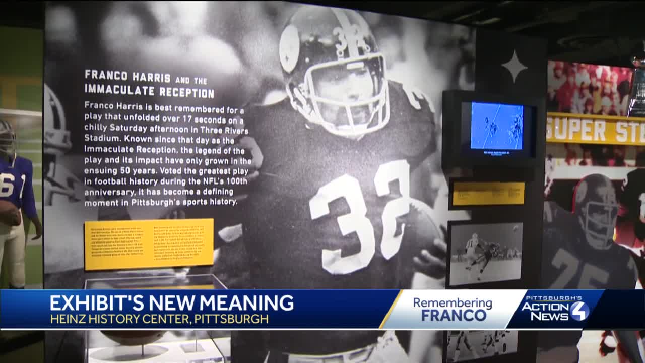 Franco Harris' Super Bowl rings now on display at Pittsburgh Sports Museum