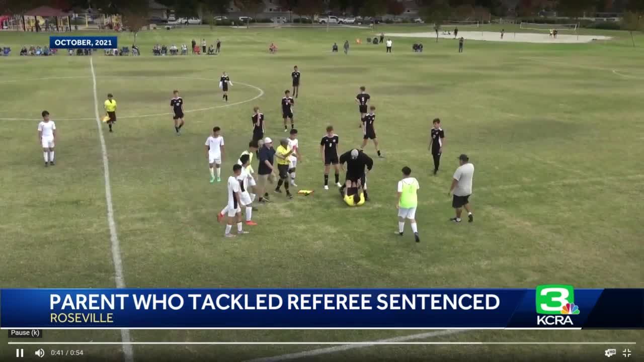 Sacramento father who tackled referee during soccer game ordered to undergo anger management