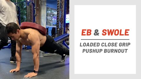 preview for Eb & Swole: Loaded Close Grip Pushup Burnout