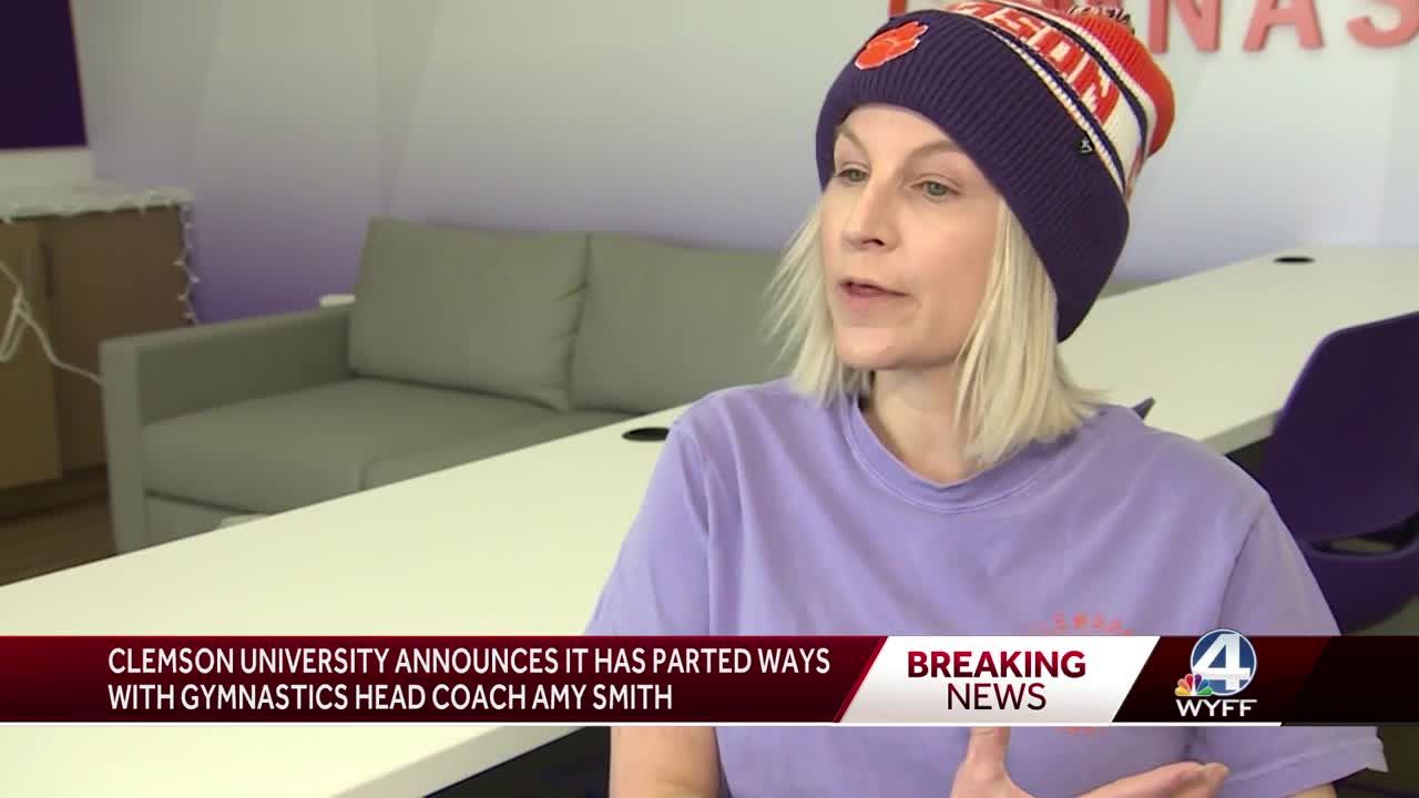 Clemson University parts ways with gymnastics head coach Amy Smith