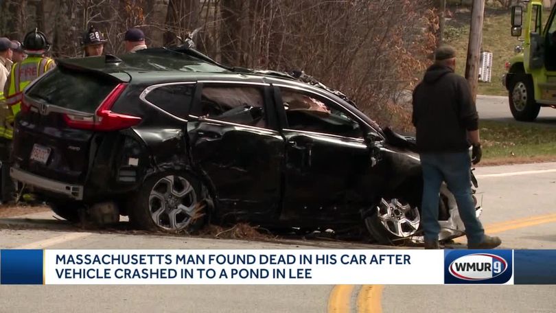 Man dies after car goes into manmade pond in Lee, NH