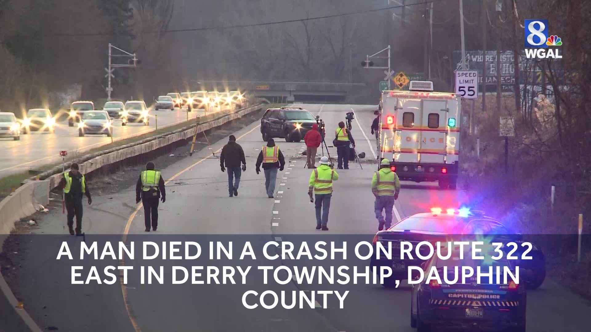 Update Police identify man killed in crash on Route 322