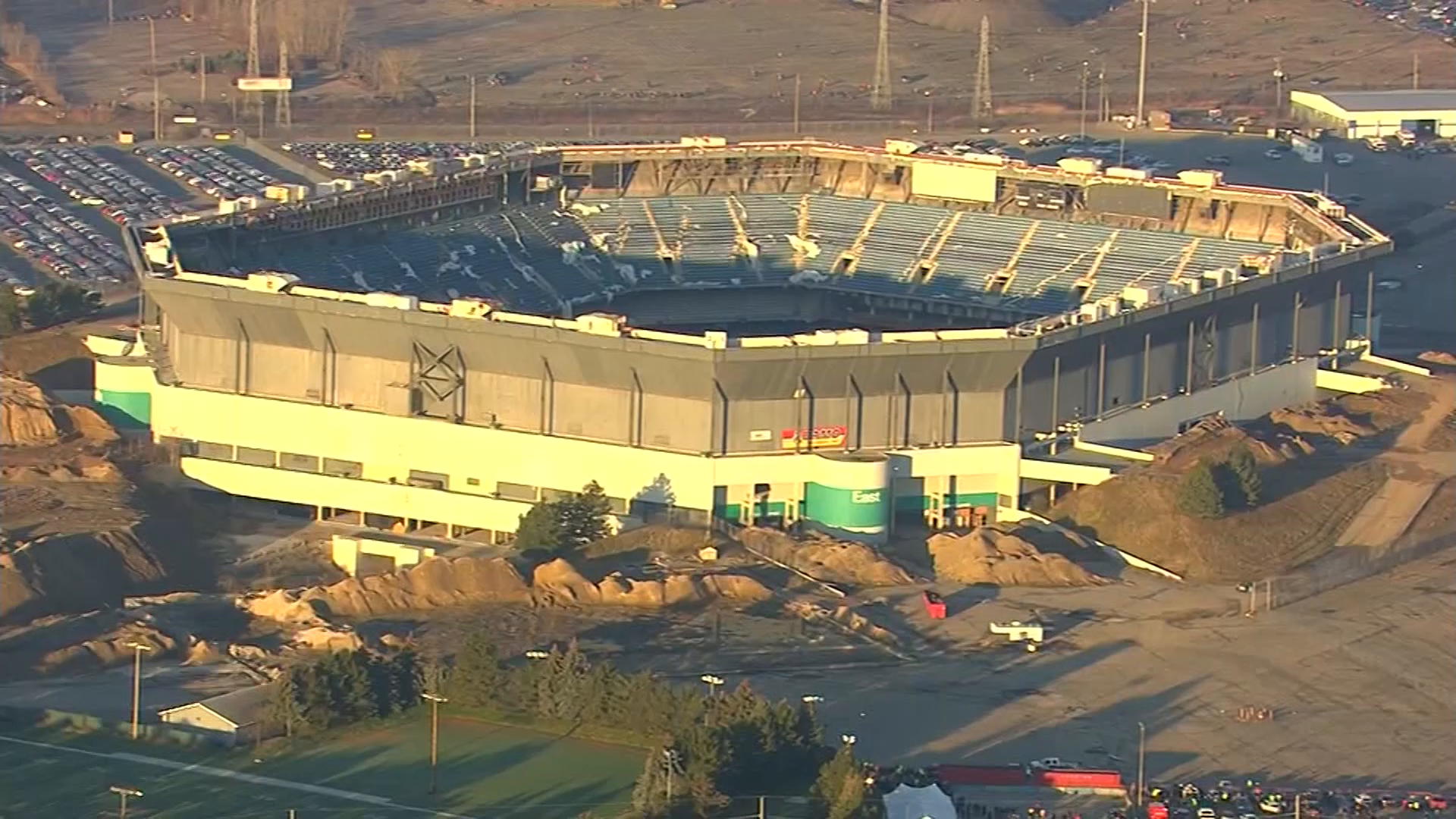 Inside the Silverdome, Former Stadium of the Detroit Lions