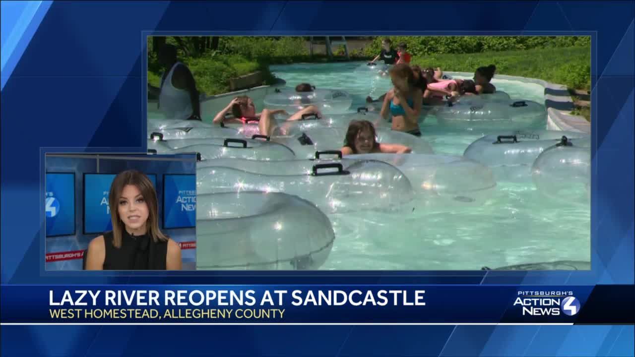 Lazy River reopens at Sandcastle Water Park
