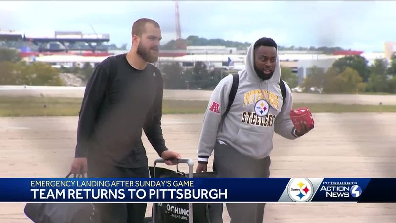 Pittsburgh Steelers emergency landing in Kansas City