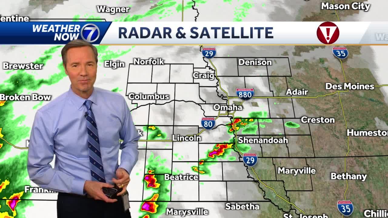 Omaha forecast Severe thunderstorms Sunday evening