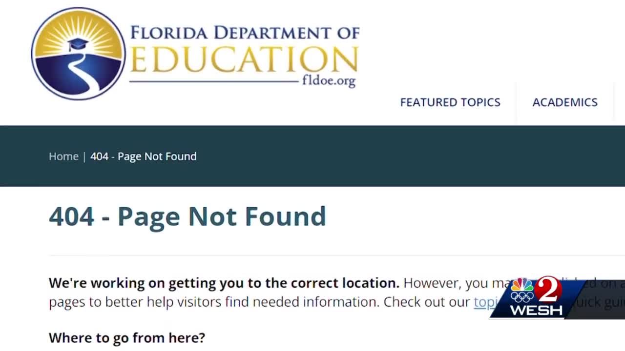 FLDOE takes down anti bullying website for review over LGBTQ