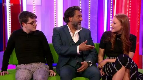 preview for Nitin Ganatra's Peppa Pig impression on The One Show (BBC)