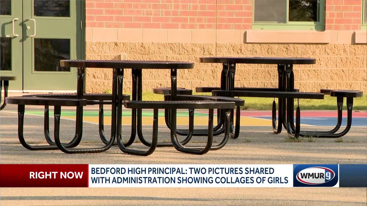 Bedford High principal: photos showing collages of girls shared with administrators