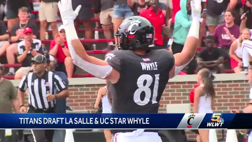 Former Bearcat Josh Whyle drafted by Titans in fifth round of NFL