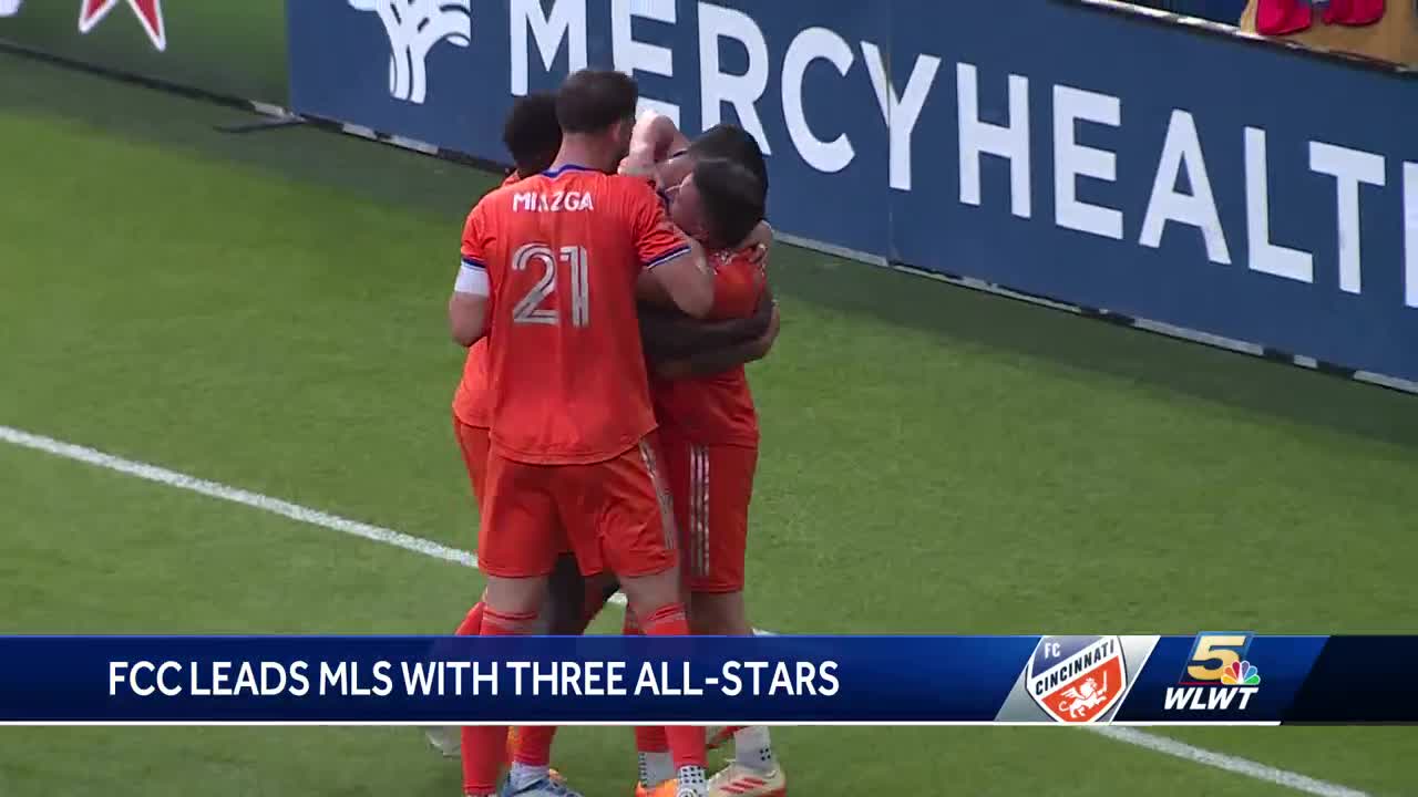 Three FC Cincinnati players make the MLS All-Star team