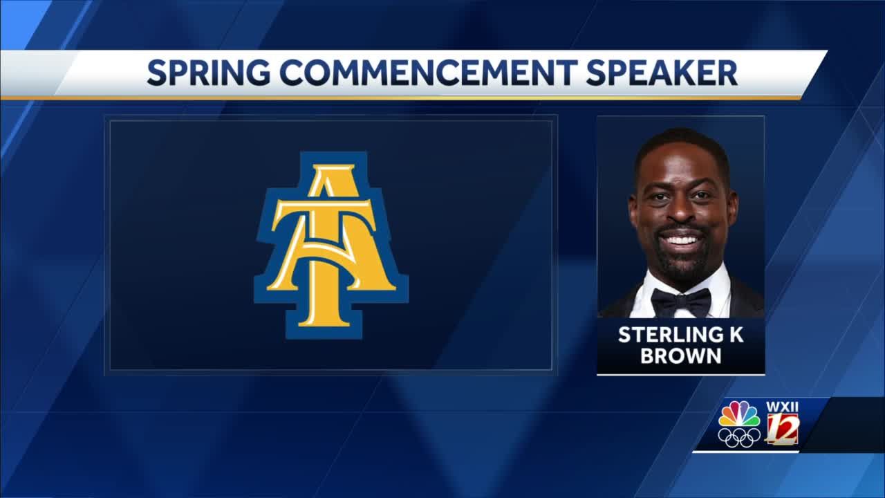 NC A T University to host actor Sterling K. Brown at graduation