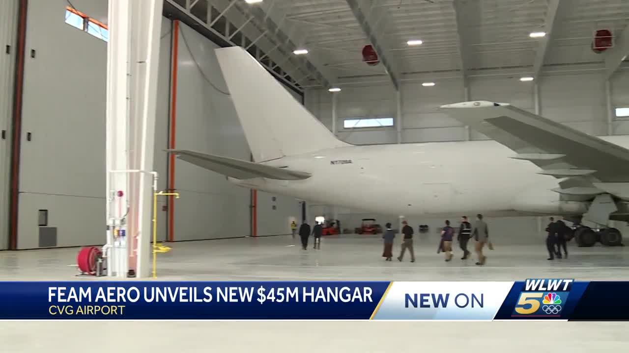 FEAM Aero celebrates grand opening of new $45 million hangar at CVG Airport