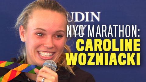 preview for 2014 NYC Marathon: Caroline Wozniacki