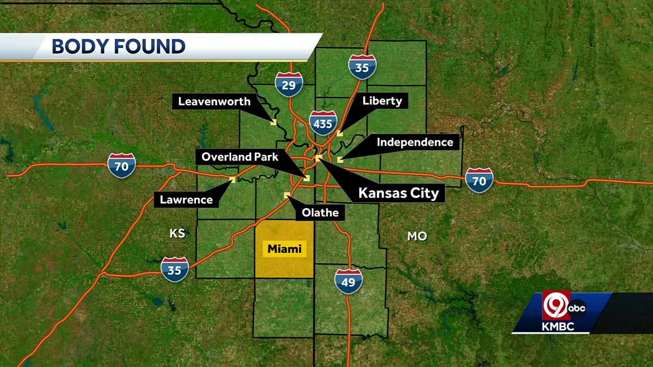 Body found in Miami County, Kansas