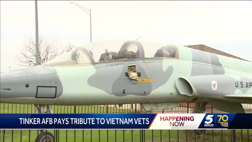 Tinker Air Force Base honors Vietnam veterans