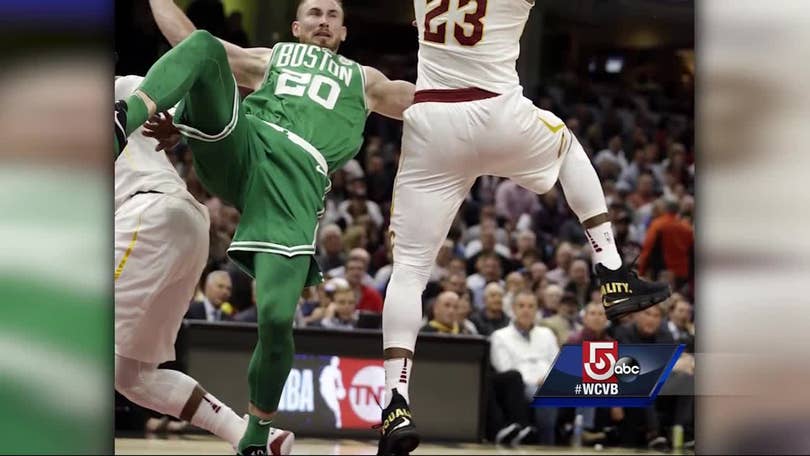 Boston Celtics star Gordon Hayward suffers gruesome left ankle injury