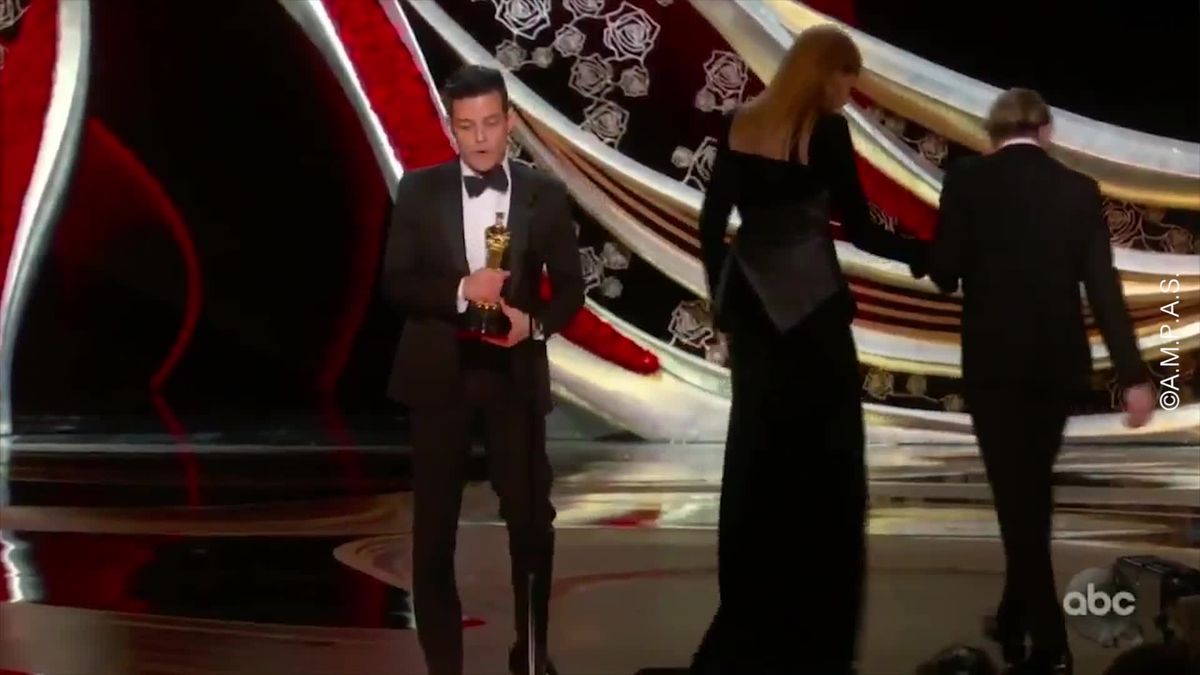 preview for Rami Malek wins Best Actor Oscar for Bohemian Rhapsody