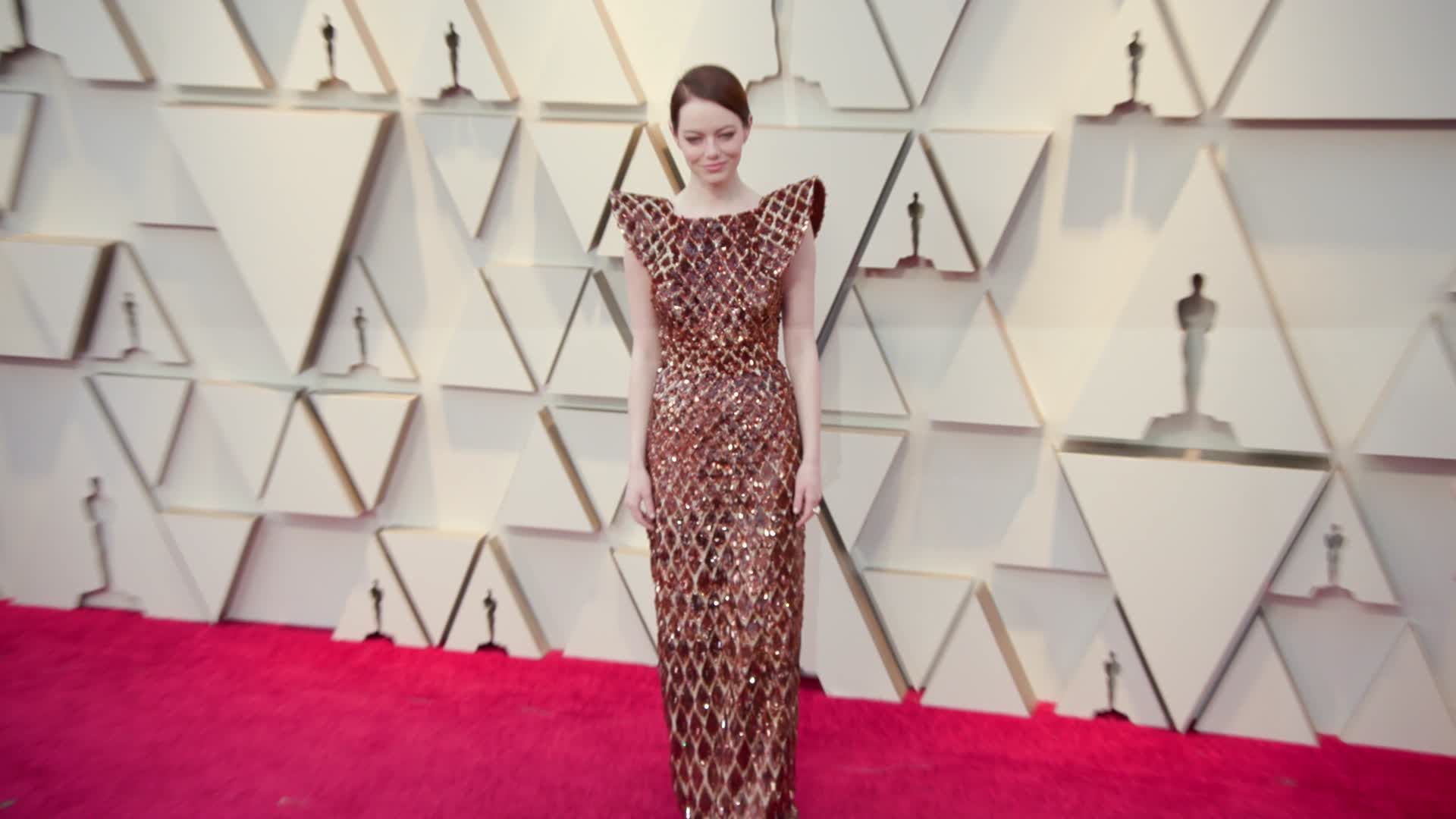 Emma stone dress outlet oscars 2019