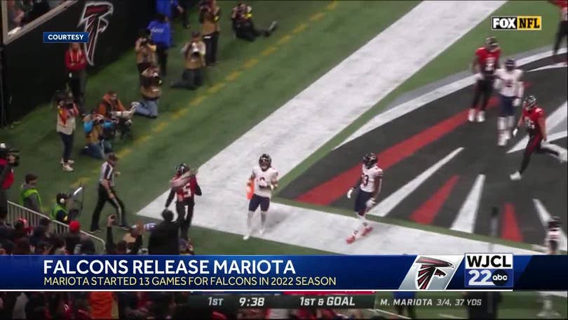 Atlanta Falcons release QB Marcus Mariota, save $12 million against salary  cap - On3