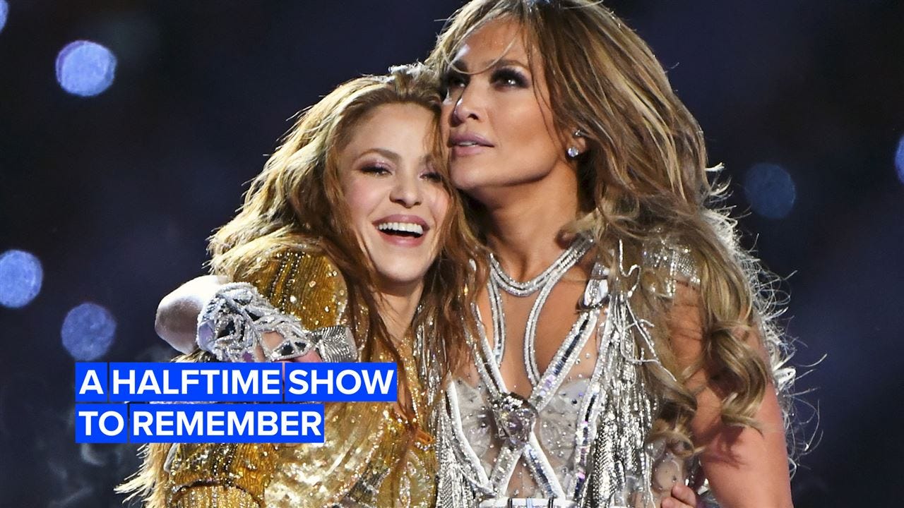 Watch Jennifer Lopez Teach Shakira To Butt Shake In Super Bowl Video