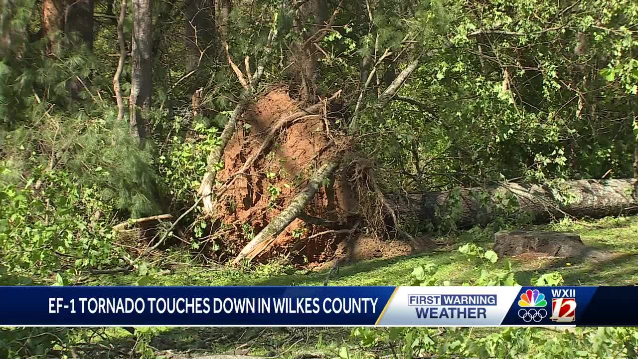 WXII 12's Chris Petersen gives latest update on Wilkes Co. tornado damage