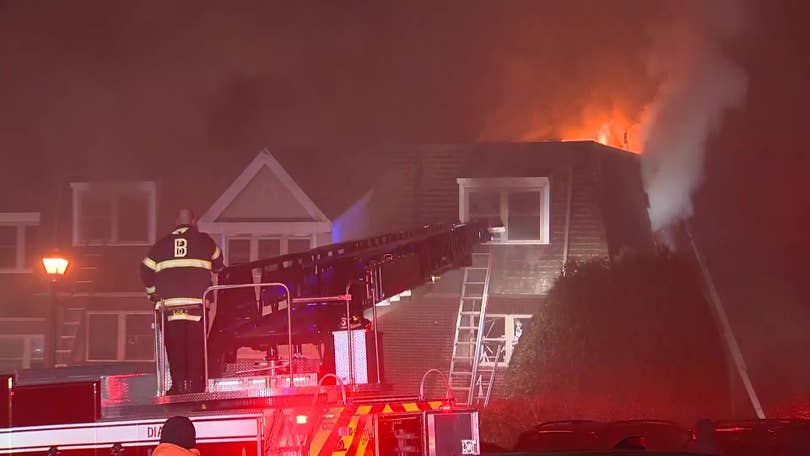 Multi alarm fire damages apartments on Massachusetts North Shore