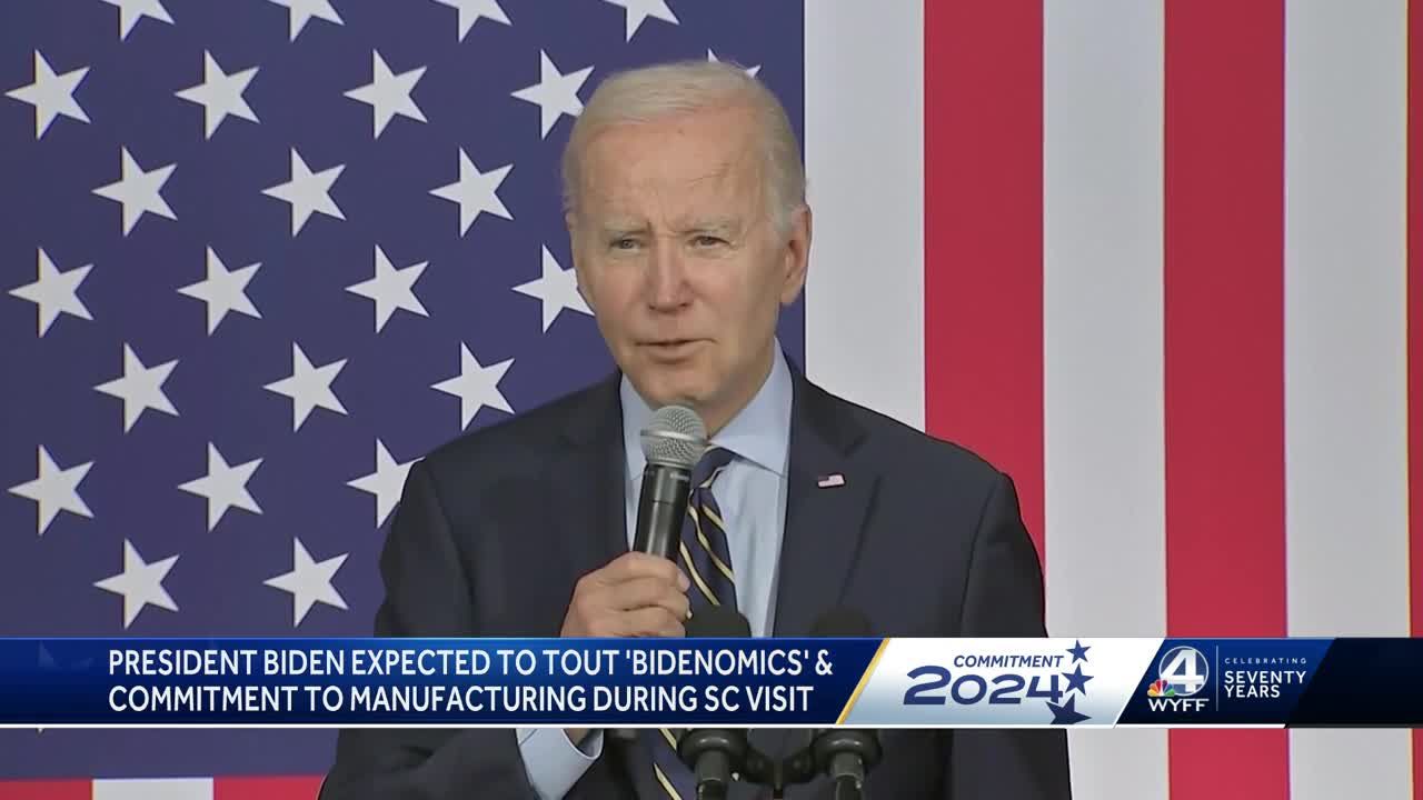Biden to tout $500 billion invested in manufacturing and clean energy  during his presidency