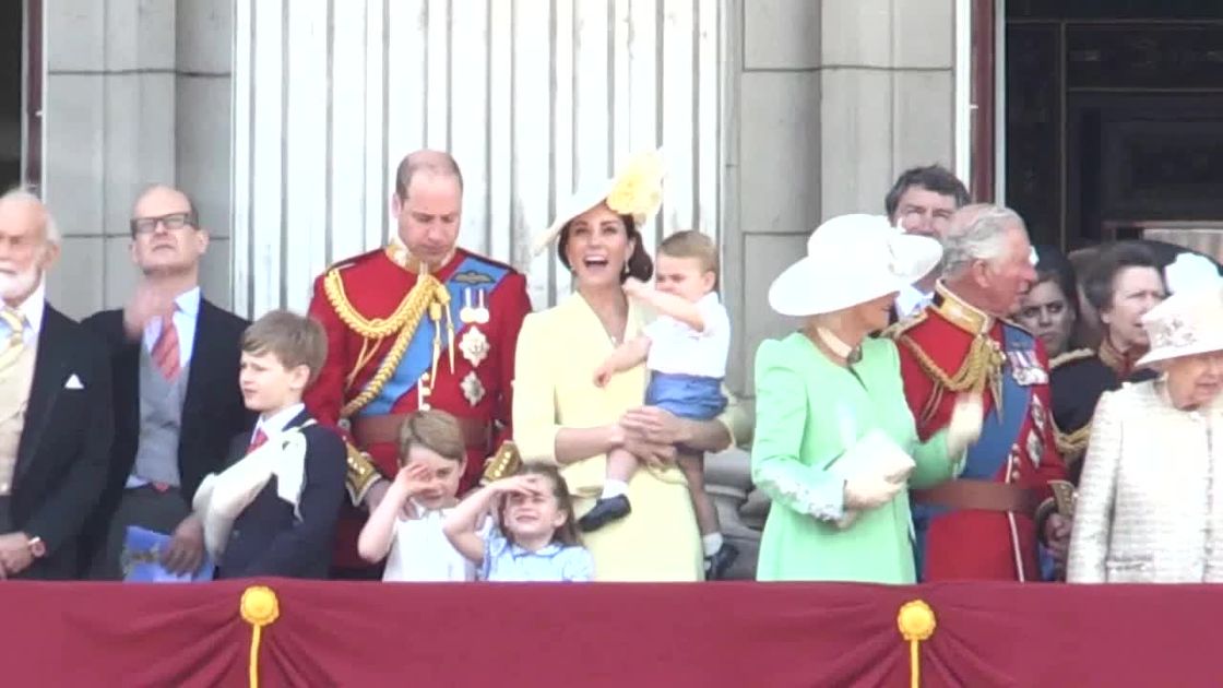 preview for The royal family attend Trooping the Colour 2019