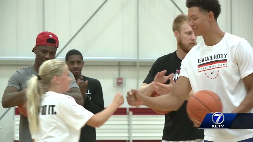 It's come full circle': Former Husker Isaiah Roby hosts youth basketball  camp
