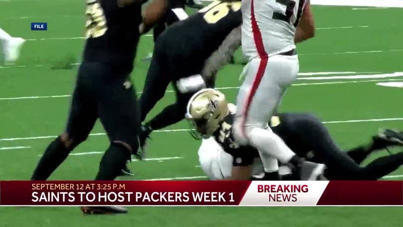 Saints kickoff their 2021 regular season hosting the Packers