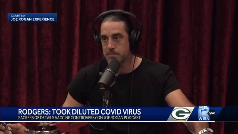 Aaron Rodgers: Joe Rogan helped him with COVID-19 recovery