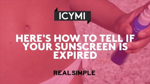 preview for Here's How to Tell If Your Sunscreen Is Expired