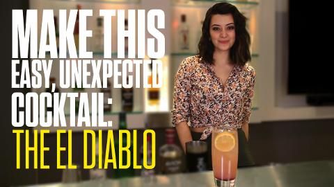 preview for Make This Easy, Unexpected Cocktail: The El Diablo