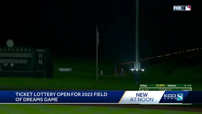 Field of Dreams ticket lottery announced for fans from Iowa