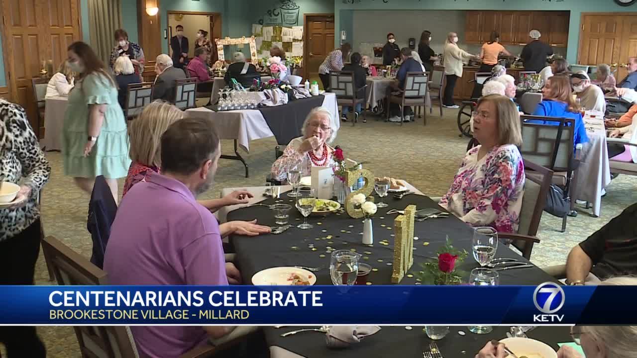 Millard Rehab Care Center celebrates 13 residents over 100 years old