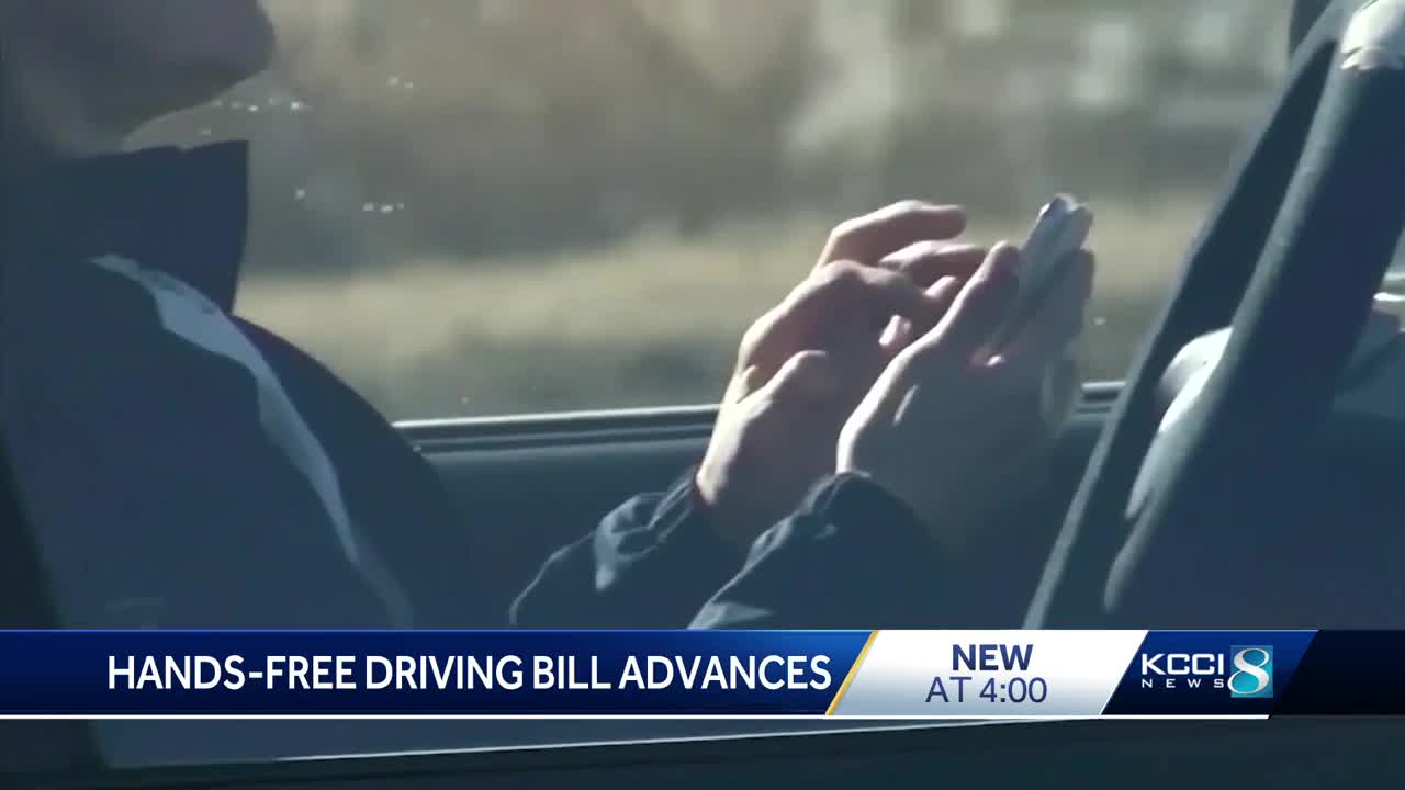 Hands-free driving bill gets the green light from the Iowa Senate