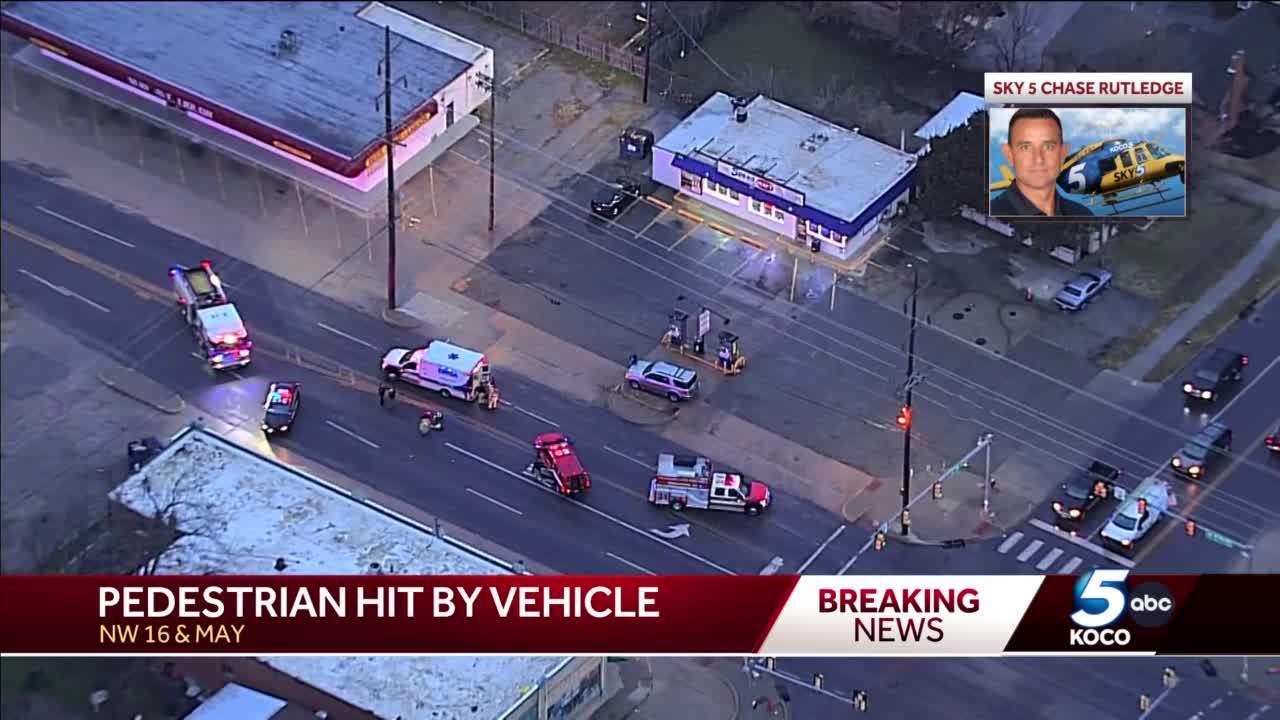 Person hit by vehicle in northwest Oklahoma City