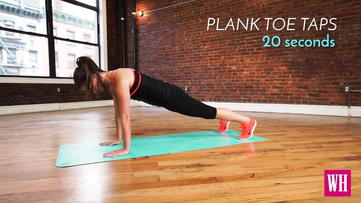 preview for 60-Second Plank Workout That Will Make Your Abs Cry