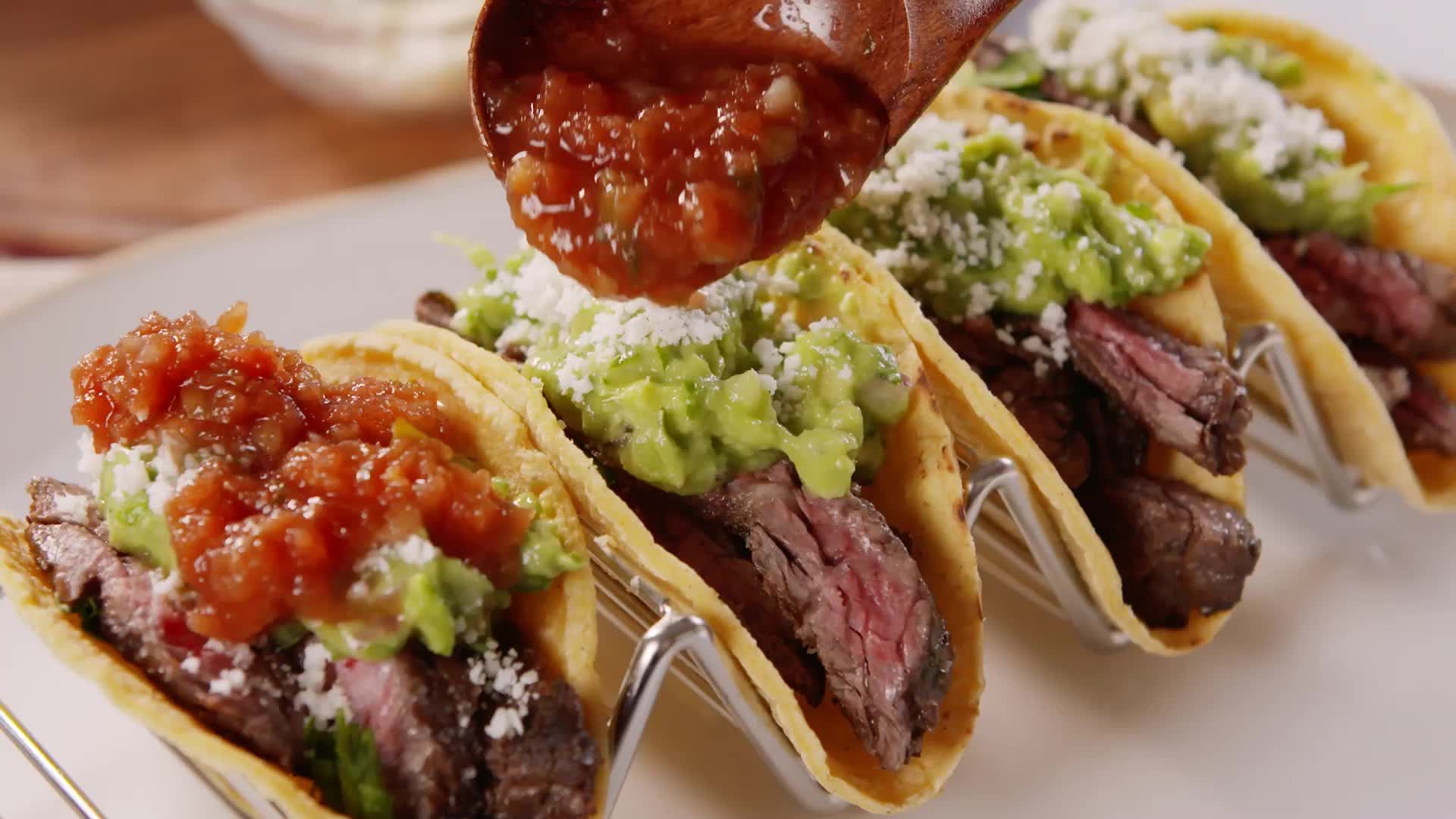 Grilled skirt steak tacos best sale