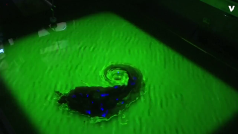 preview for A Black Hole Was Simulated And Studied In A Bathtub