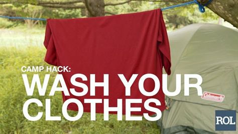 preview for Camp Hack: Washing Your Clothes