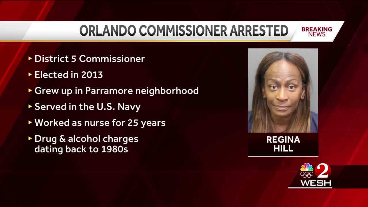 Who is Regina Hill, the Orlando commissioner﻿ arrested for allegedly defrauding an older woman?