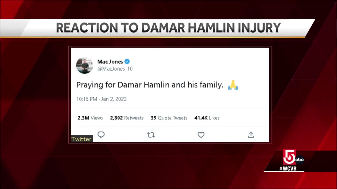 Robert Kraft, Patriots continue support for Damar Hamlin, donate