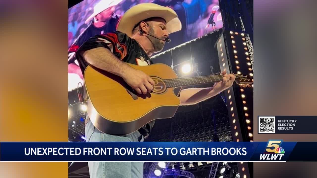 Fans surprised with front row tickets at Garth Brooks Cincinnati