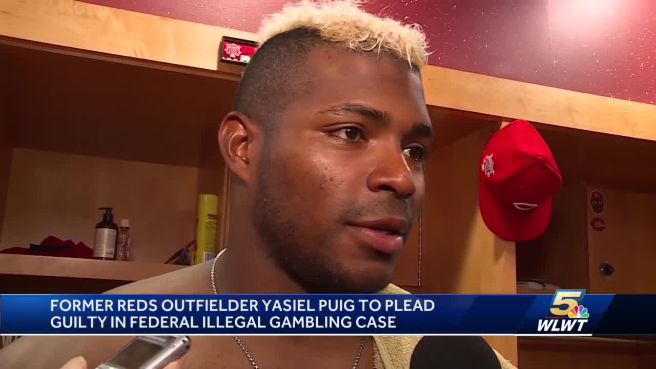 Ex-MLBer Puig to plead guilty in gambling case