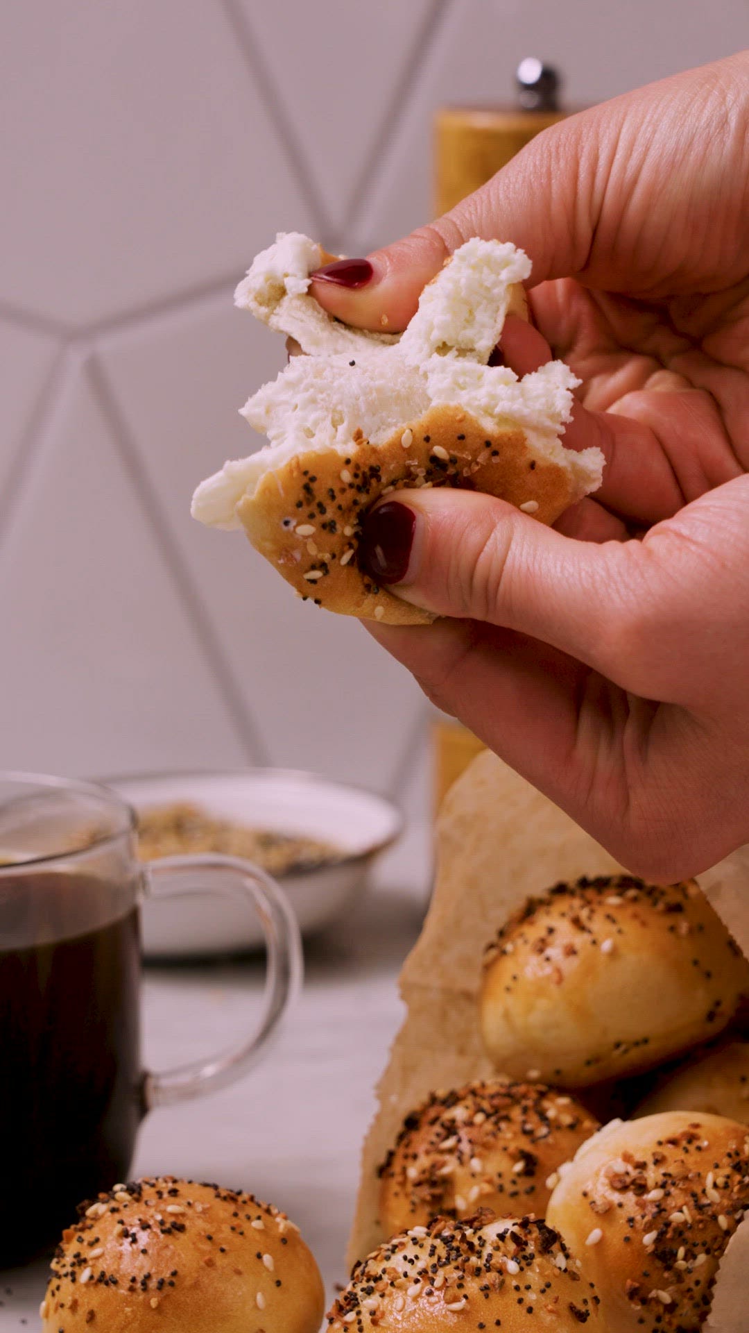 preview for Stuffed Bagel Bites Are Your New Favorite Brunch Snack