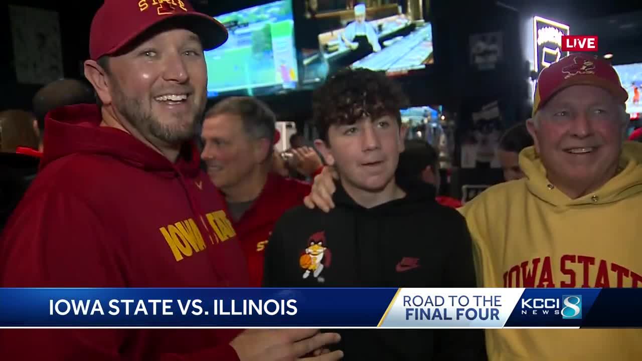 KCCI's Jeff Dubrof in Boston with Cyclones ahead of Sweet 16 game