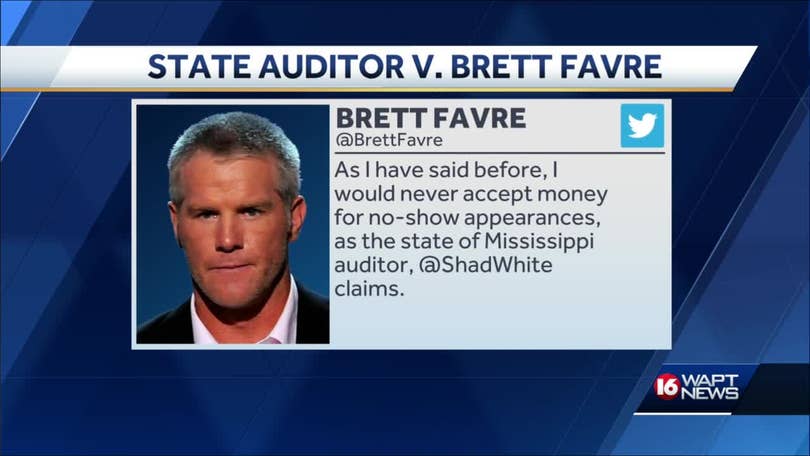 Brett Favre, Mississippi auditor go at it on Twitter